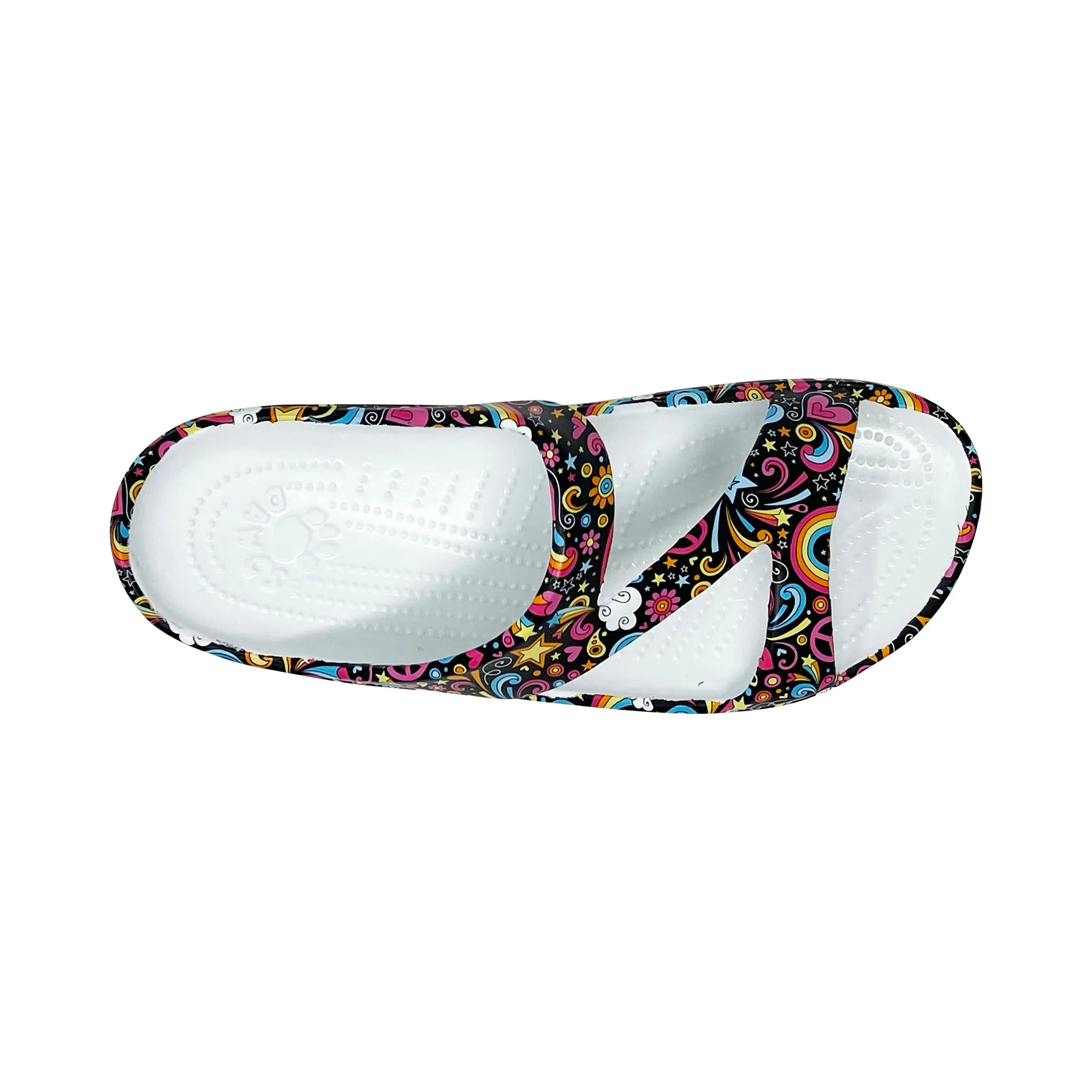 Women's PAW Print Z Sandals - Feelin' Groovy